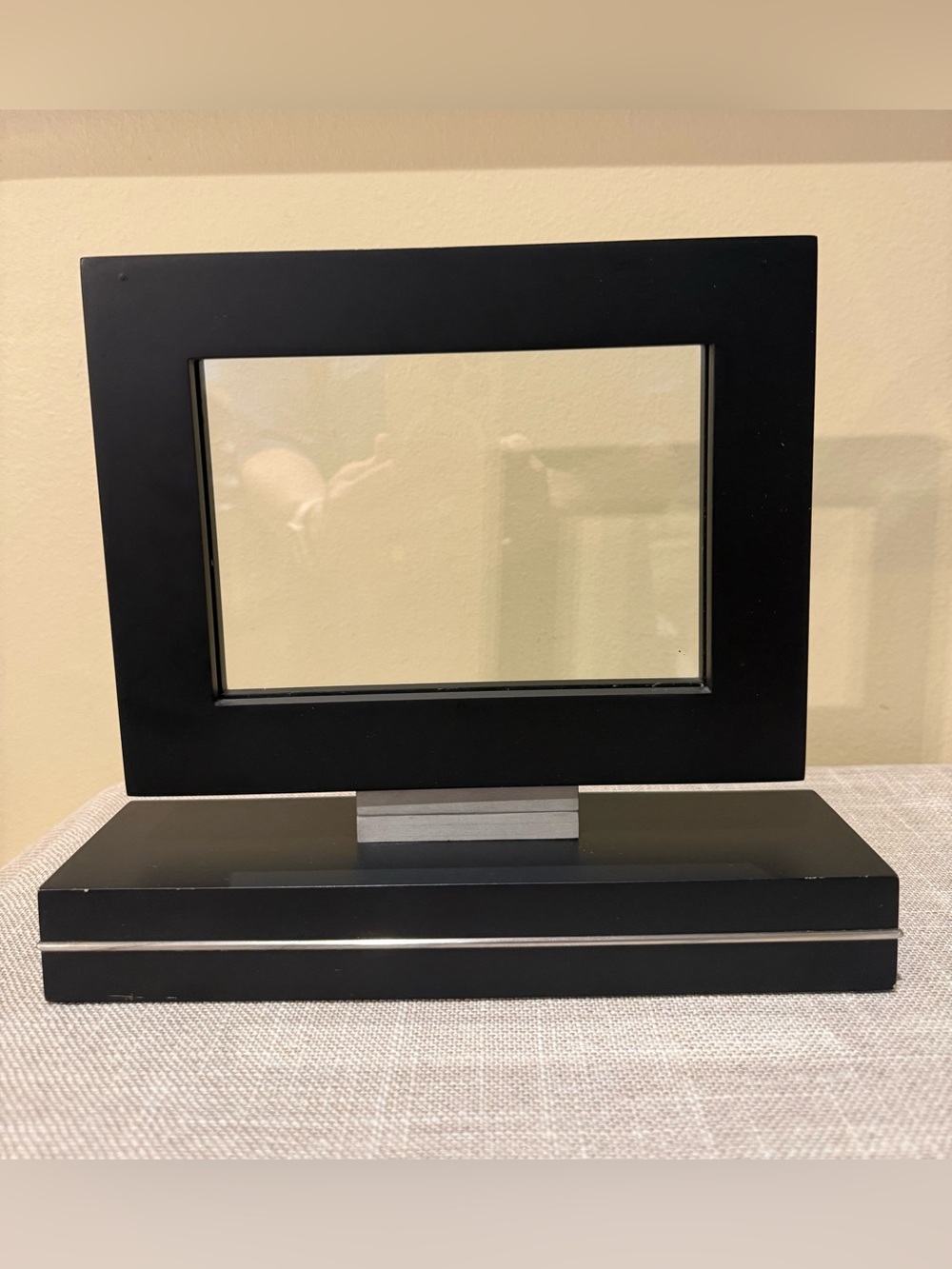 2004 Harley-Davidson Hallmark Wooden Float Frame Black Motor Co Display Case - Picture 3 of 15
